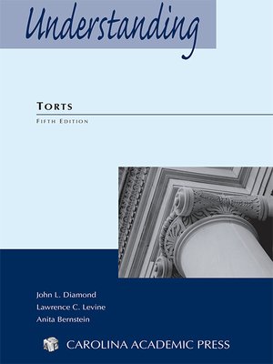 cover image of Understanding Torts